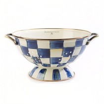 Buy the MacKenzie Childs Royal Check Colander Large online at smithsofloughton.com