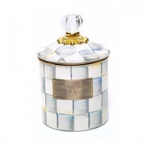 Buy the MacKenzie Childs Sterling Check Canister Small at smithsofloughton.com