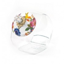 Buy the MacKenzie Childs White Flower Market Cookie Jar online at smithsofloughton.com