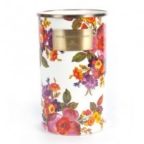 Buy the MacKenzie Childs White Flower Market Enamel Utensil Jar online at smithsofloughton.com