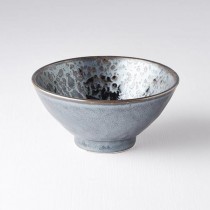 Buy the Made in Japan Black Pearl Uneven Bowl 16cm online at smithsofloughton.com