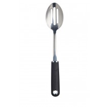 Buy the MasterClass Soft Grip Stainless Steel Slotted Spoon online at smithsofloughton.com