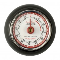 Buy the Mechanical Clock Work Kitchen Timer Black online at smithsofloughton.com