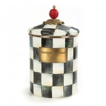 Buy the medium MacKenzie-Childs Courtly Check Canister online at smithsofloughton.com
