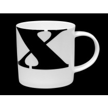 Buy the Repeat Repeat Mug Alphabet Initial X online at smithsofloughton.com