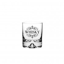 Buy the Royal Scot Whisky Tumbler Dimple Based Glass online at smithsofloughton.com