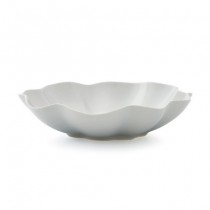Buy the Sophie Conran for Portmeirion Floret Large Serving Bowl Dove Grey 33cm online at smithsofloughton.com
