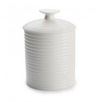 Buy the Sophie Conran for Portmeirion White Medium Storage Jar online at smithsofloughton.com