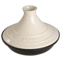 Buy the Staub Tajine Cream 28cm online at smithsofloughton.com