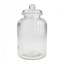 Buy the T&G Ribbed Glass Jar 5100ml online at smithsofloughton.com