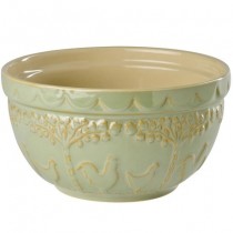 Buy the The Pantry Ceramic Mixing Bowl Green 27cm online at smithsofloughton.com