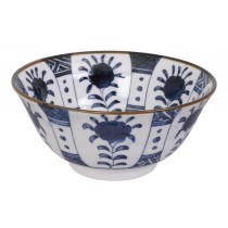 Buy the Tokyo Design Studio Blue Flower Bowl online at smithsofloughton.com