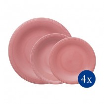 Buy the Villeroy and Boch Color Loop Rose Dinner Set 12 online at smithsofloughton.com