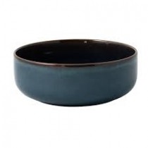 Buy the Villeroy and Boch Crafted Denim Bowl Blue online at smithsofloughton.com