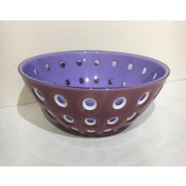 Buy the Guzzini Le Murrine Bowl Purple Raspberry 20cm online at smithsofloughton.com
