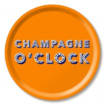 Jamida Word Collection Champagne O'Clock Tray 31cm online at smithsofloughton.com