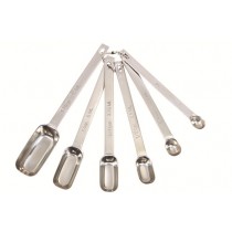 Buy the Master Class Stainless Steel 6 Piece Measuring Spoon Set online at smithsofloughton.com