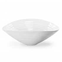 Buy Sophie Conran for Portmeirion White Small Salad Bowl 24cm online at www.smithsofloughton.com