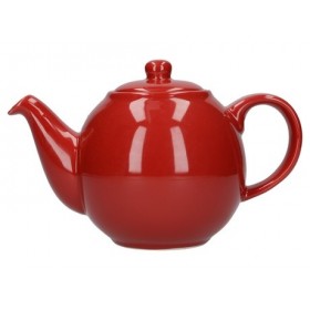 London Pottery Company Globe Two Cup Teapot Red