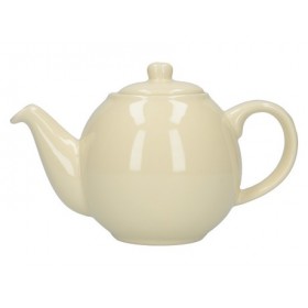 London Pottery Globe Four Cup Teapot Ivory