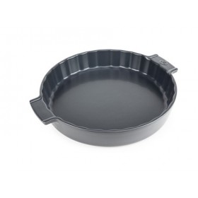 Appolia for Peugeot Ceramic Meat Pie Dish Slate 28cm