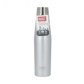 Built Double Walled Stainless Steel Water Bottle Silver 540ml