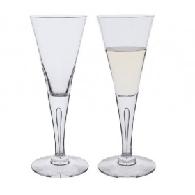 Dartington Crystal Sharon Large Red / White Wine Glasses, Set of 2