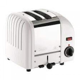 Dualit Vario 2 Slot Toaster White