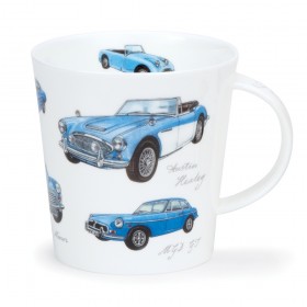 Dunoon Cairngorm Mug Great Classic Cars Blue 480ml