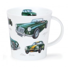 Dunoon Cairngorm Mug Great Classic Cars Green 480ml
