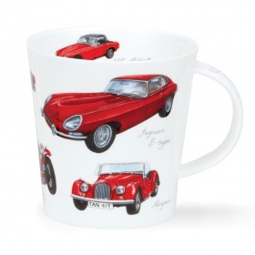 Dunoon Cairngorm Mug Great Classic Cars Red 480ml