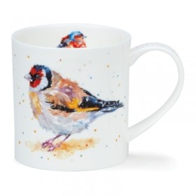 Dunoon Orkney Mug Fluffy Feather Goldfinch 350ml