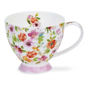 Dunoon Skye Fleurs Pink Cup