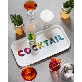 Jamida Word Collection Cocktail Tray 32cm