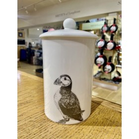 Little Weaver Arts Puffin Storage Canister