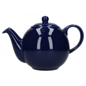 London Pottery Company Globe Four Cup Teapot Cobalt Blue