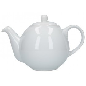 London Pottery Company Globe Four Cup Teapot White