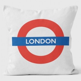 London Tube Station Cushions 40cm