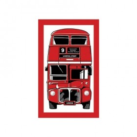 Tea Towel London Bus