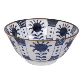 Tokyo Design Studio Blue Flower Bowl