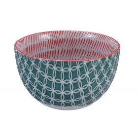Tokyo Design Studio Red and Green Net Bowl Large