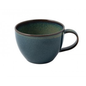 Villeroy and Boch Crafted Breeze Grey Blue Tea Coffee Cup