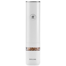 Zwilling J A Henckels Enfinigy Electric Rechargeable Salt or Pepper Mill White 