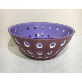 Guzzini Le Murrine Bowl Purple Raspberry 25cm