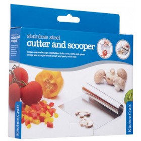 Kitchen Craft Stainless Steel Cutter and Scooper