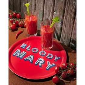 Jamida Word Collection Bloody Mary Round Tray 31cm
