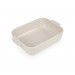 Appolia for Peugeot Rectangle Ceramic Baking Dish Ecru 25cm