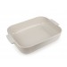 Appolia for Peugeot Rectangle Ceramic Baking Dish Ecru 40cm