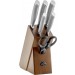 Buy the Ballarini Tanaro 7 Piece Knife Block Set online at smithsofloughton.com