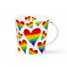 Dunoon Cairngorm Mug Rainbow Hearts 480ml